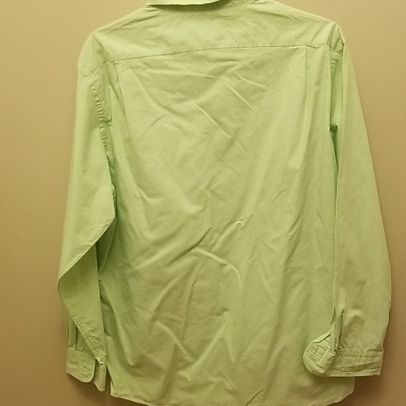 Cremieux Lime Green Button Down - Picture 2 of 3